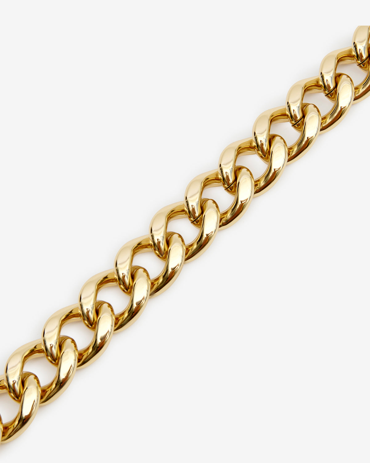 Links 오버사이즈 체인 초커 - 골든 - Woman - 6