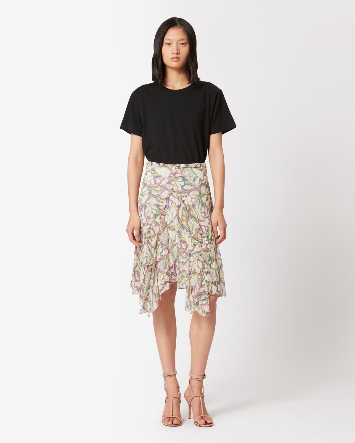 Vidal tee-shirt - Black - Woman - 1