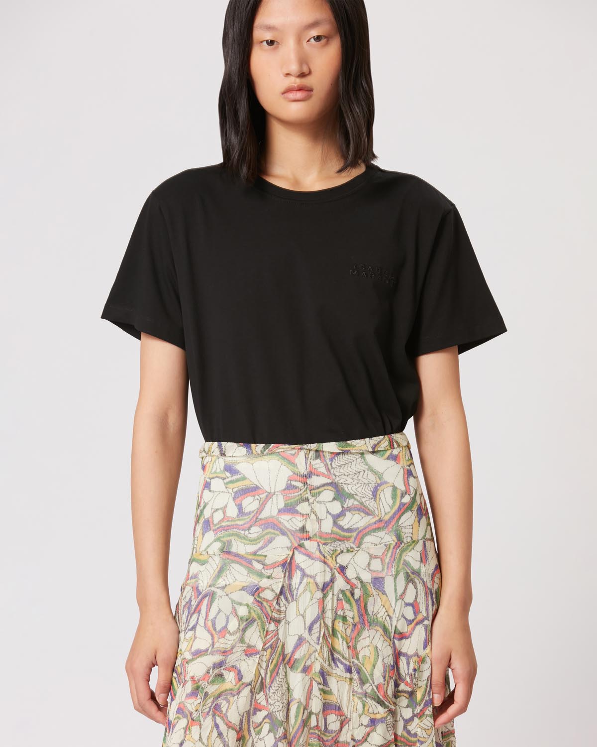Vidal tee-shirt - Black - Woman - 3