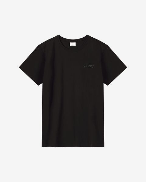 Vidal ロゴ tシャツ Woman 黒 1