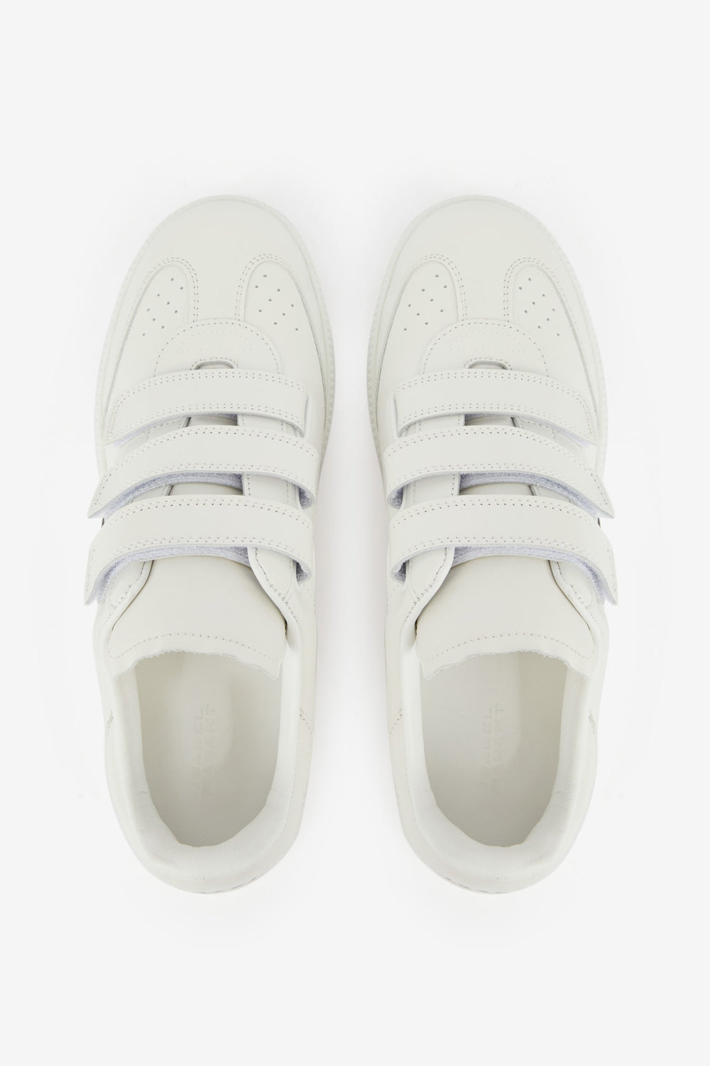 베쓰(beth) 가죽 소재 로우 스니커즈 - Black-white - Woman - 4