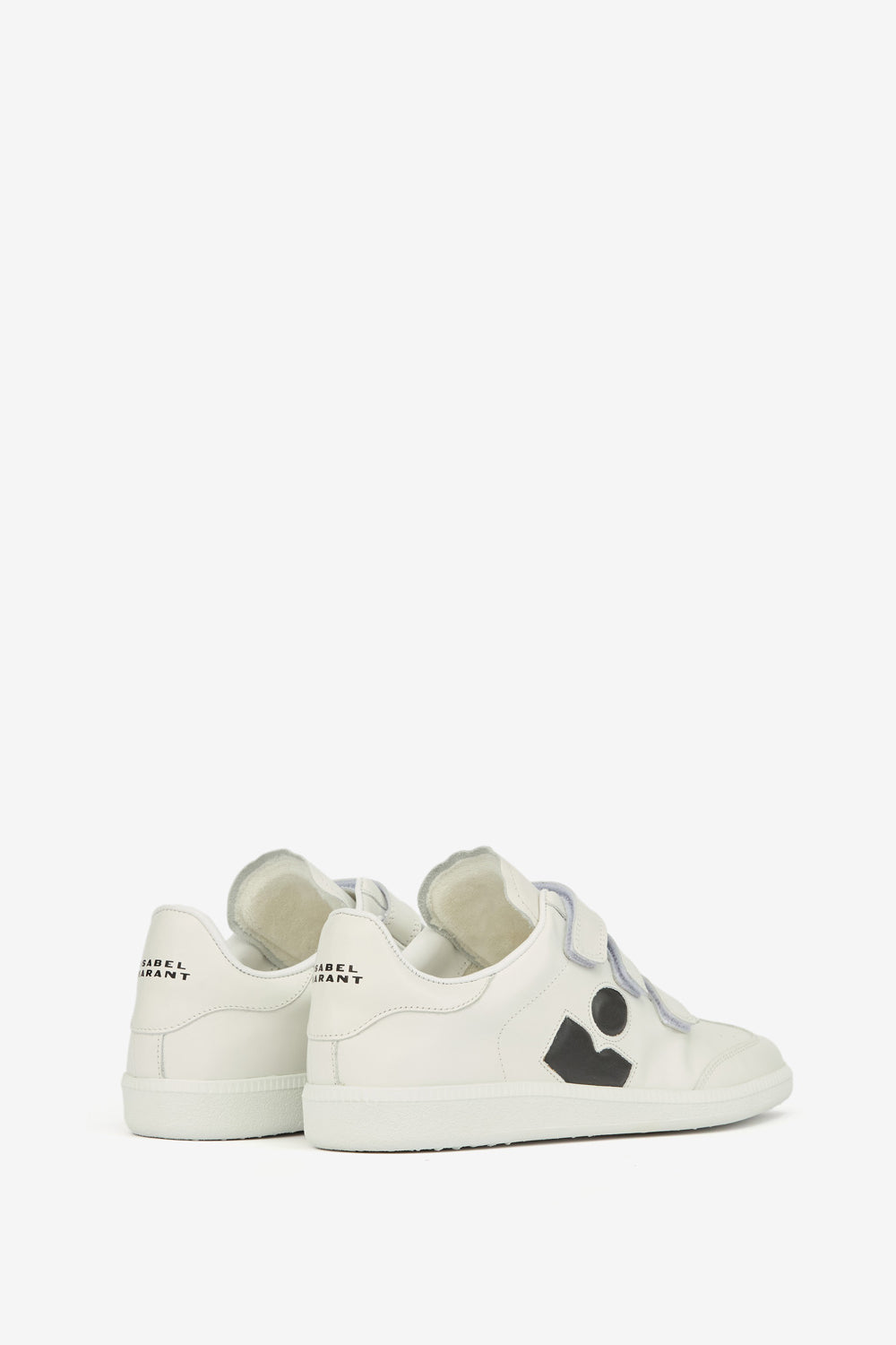 베쓰(beth) 가죽 소재 로우 스니커즈 - Black-white - Woman - 2