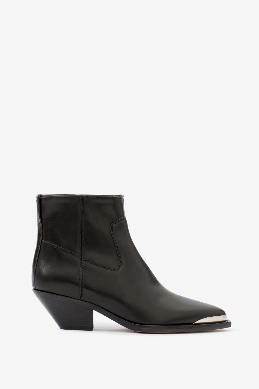 Boots en cuir adnae - Noir - Woman - 1