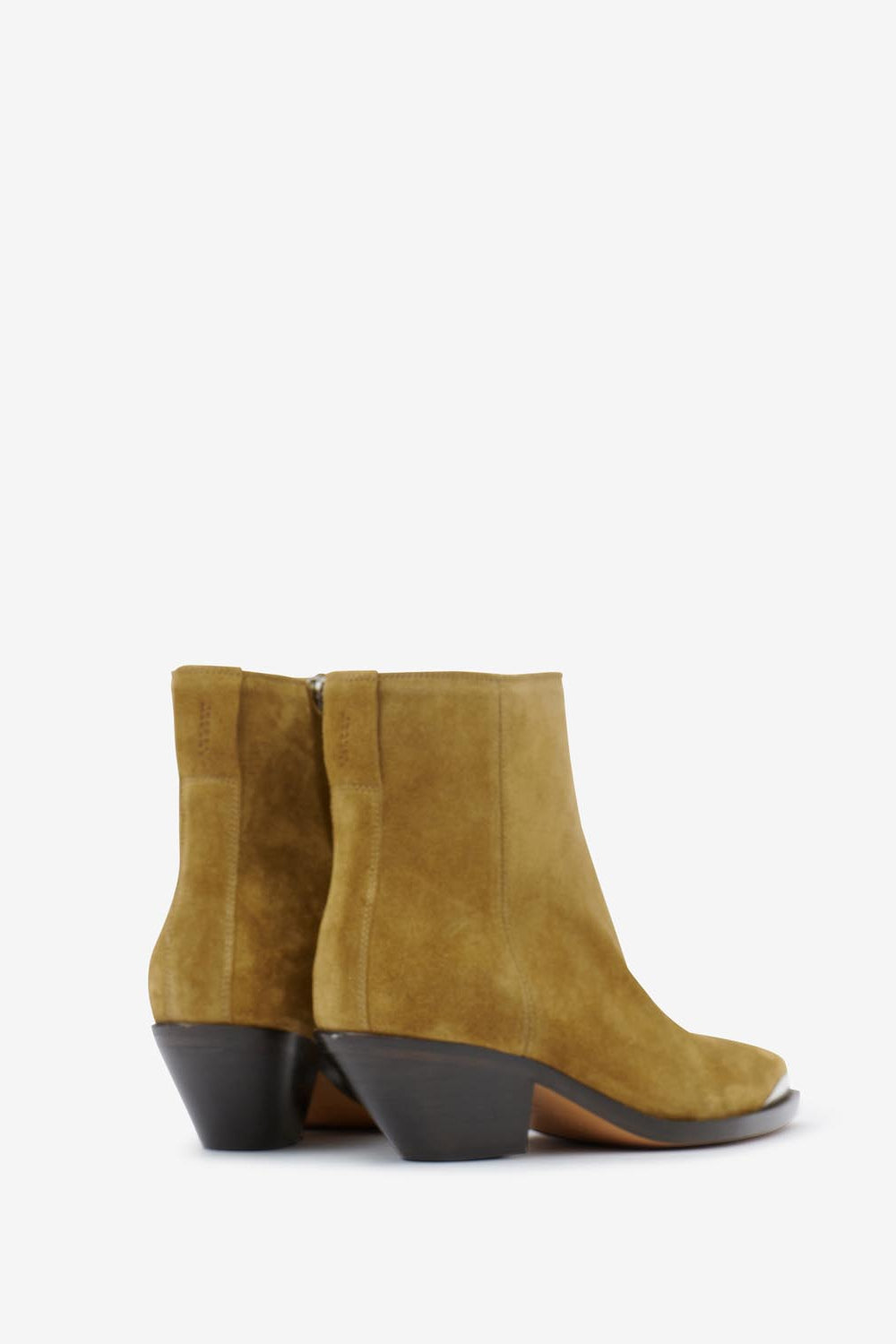 Boots en cuir adnae - Taupe - Woman - 3