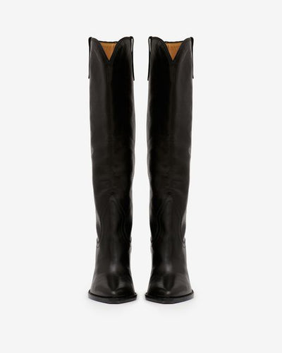 Bottes en cuir  lomero - Noir - Woman - 7