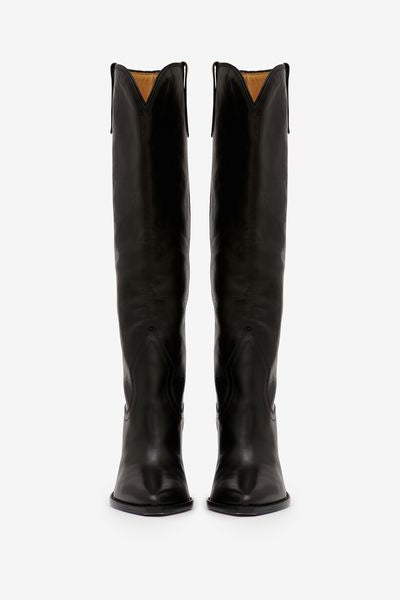 Bottes en cuir  lomero - Noir - Woman - 7
