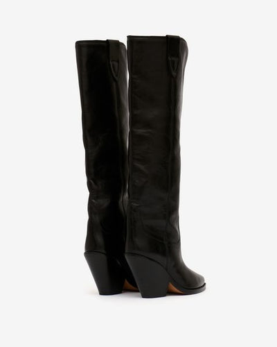 Bottes en cuir  lomero - Noir - Woman - 3