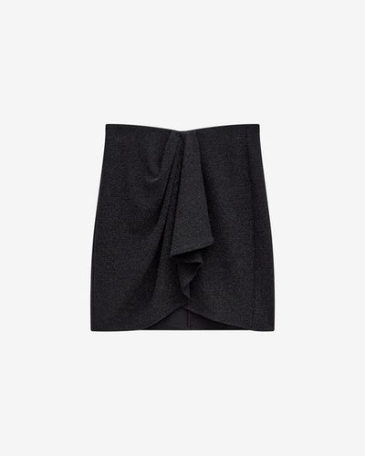 Bergen short sequin skirt - Nero - Woman - 10