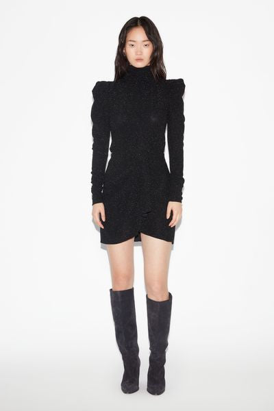 Bergen short sequin skirt - Nero - Woman - 4