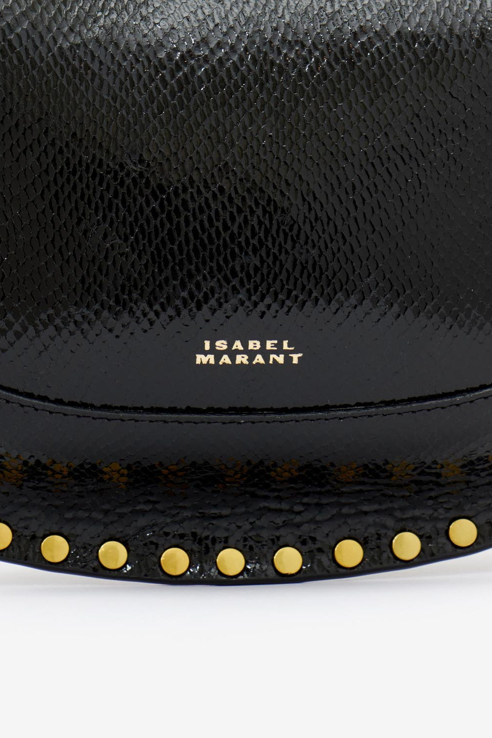 Oskan moon 가죽 숄더백 - 검은색 - Woman - 4