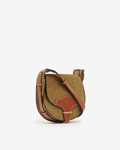 Botsy day borsa hobo a spalla in camoscio - Cachi - Woman - 9