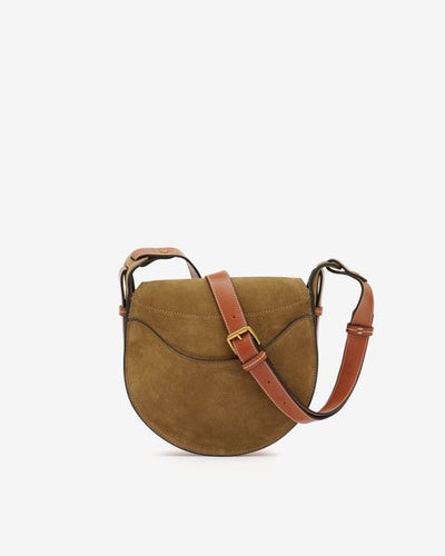Botsy day borsa hobo a spalla in camoscio - Cachi - Woman - 4