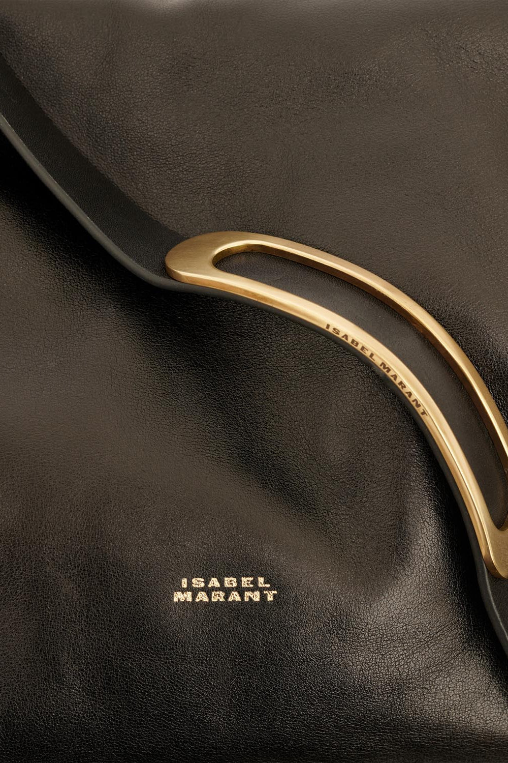 Leyden ソフトレザー ショルダーバッグ - 黒 - Woman - 4