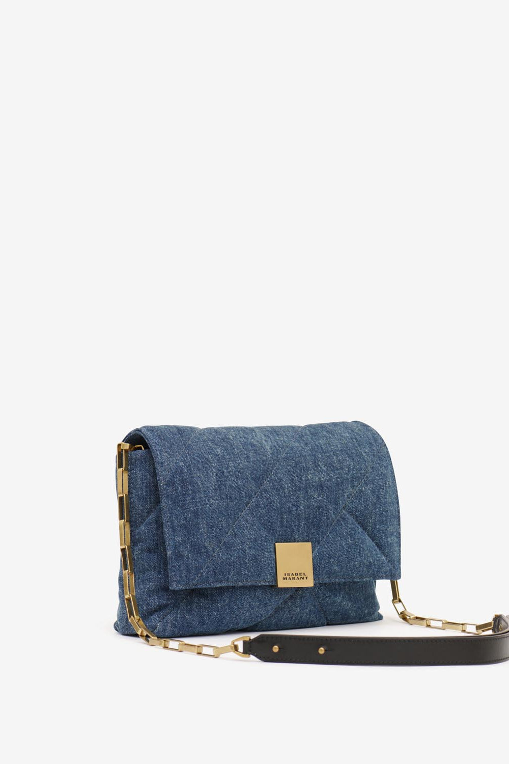Merine puffy shoulder bag - 진한 파란색 - Woman - 4