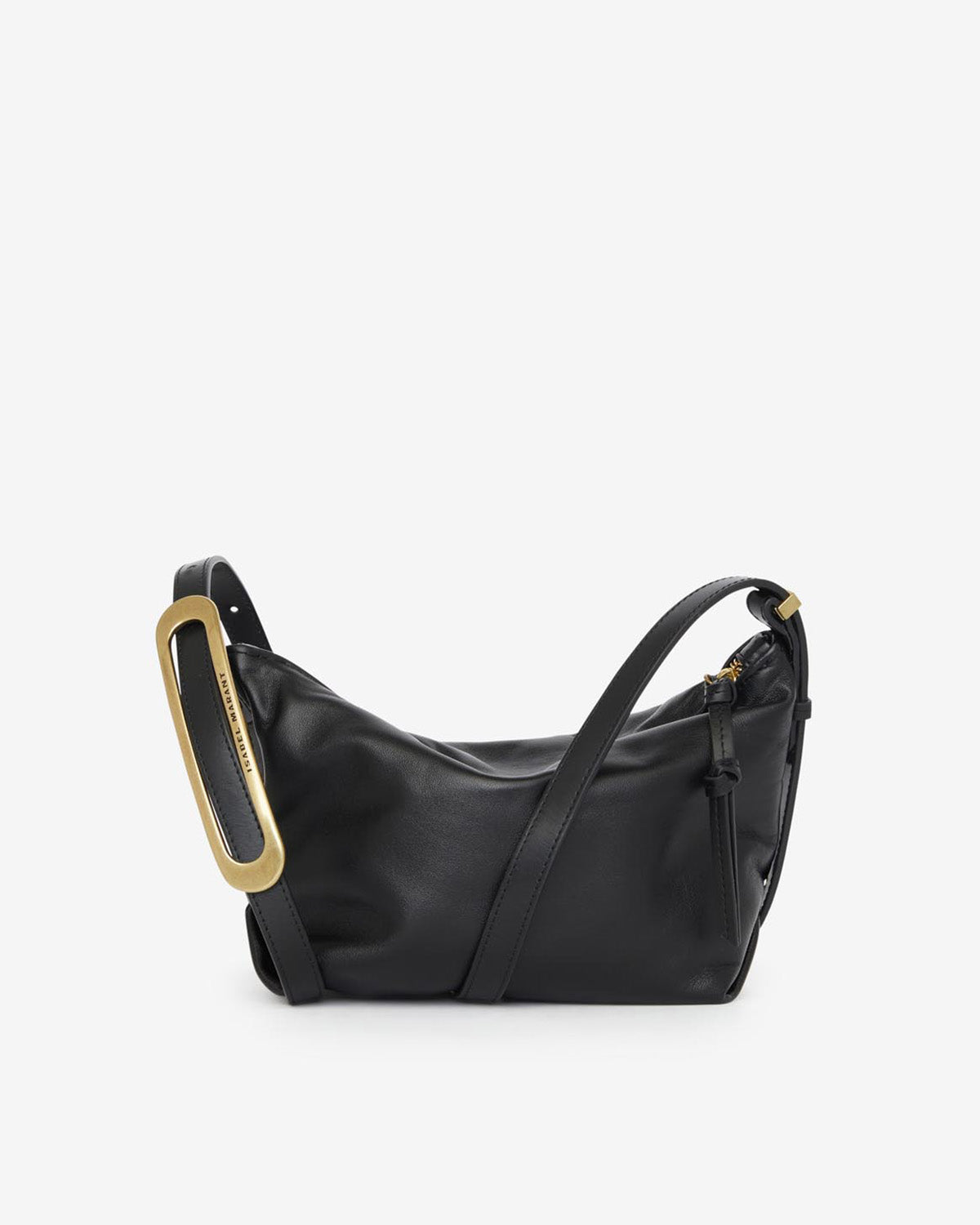 Leyden mini bag in lambskin leather - Black - Woman - 2
