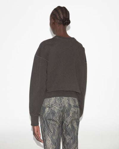 Sweatshirt shad mit logo - Schwarz gewaschen - Woman - 15