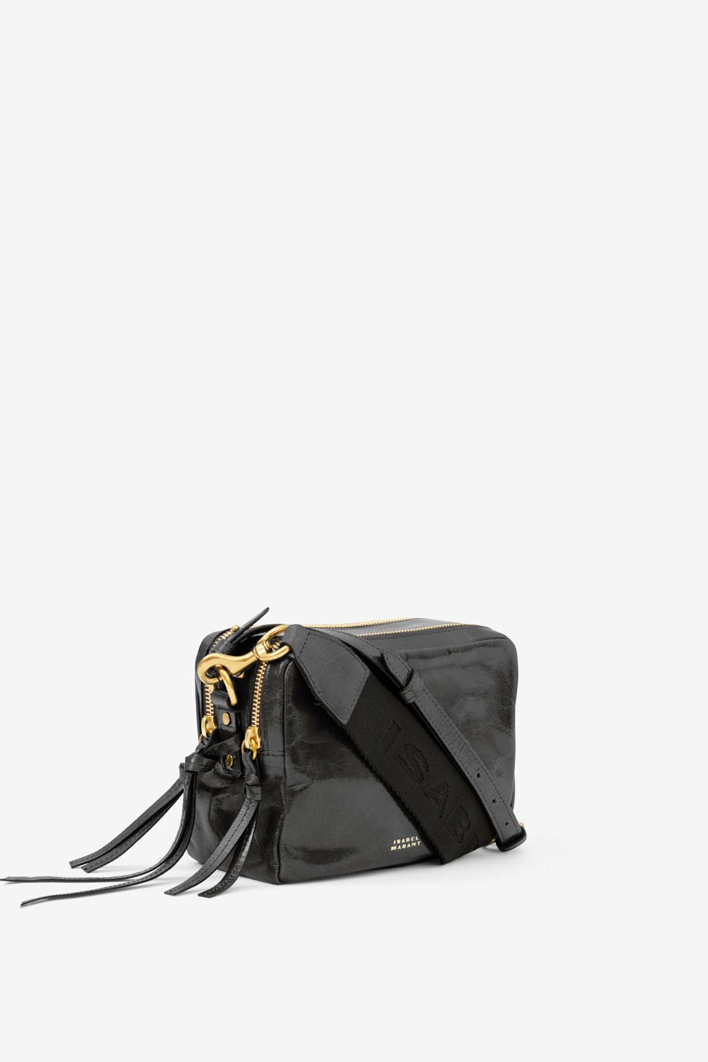 Bolso de piel wardy camera - Negro - Woman - 9