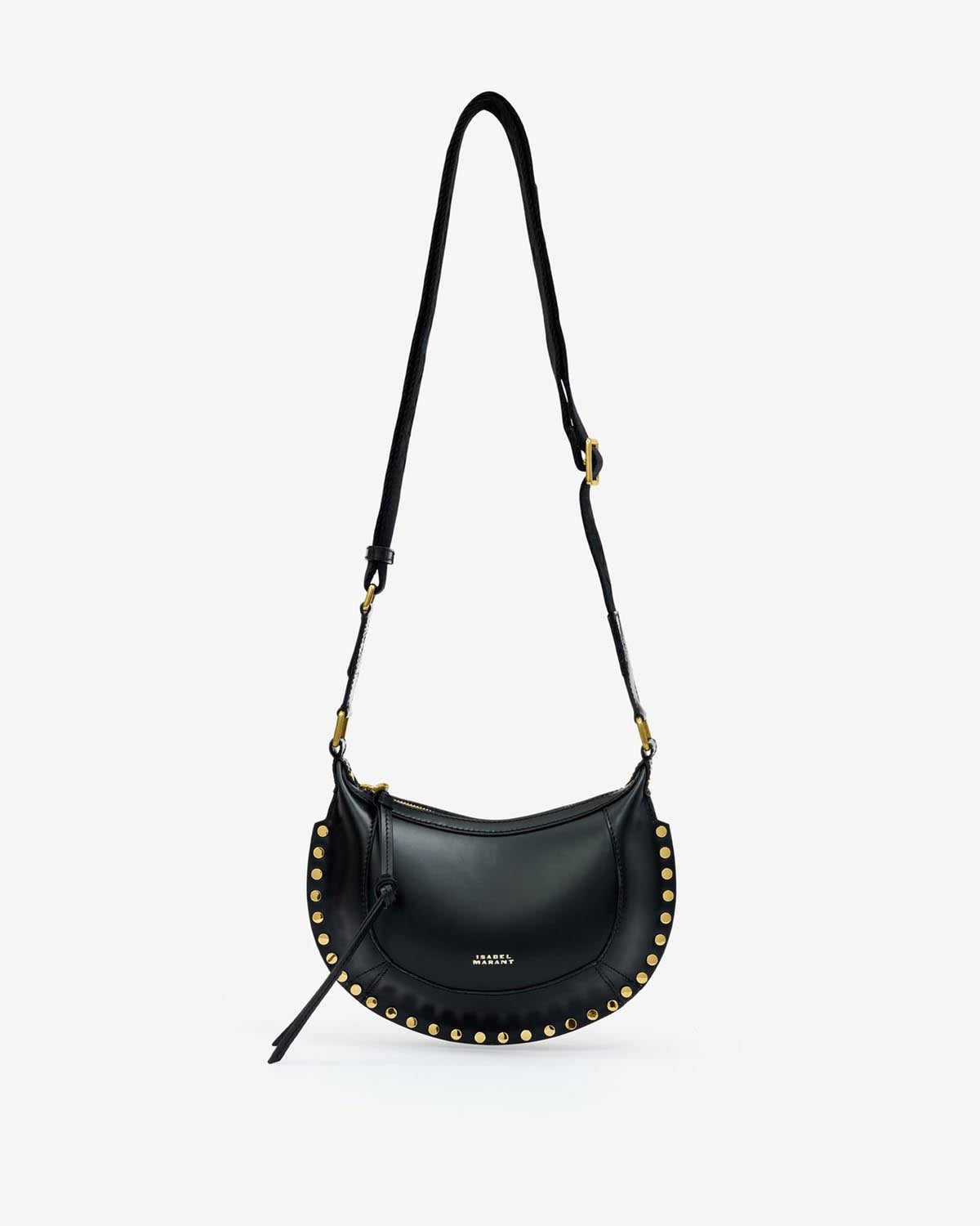 Mini Moon Bag Woman black | ISABEL MARANT Official online store