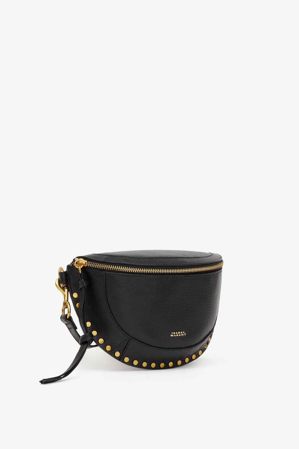 Skano belt bag in grained leather - Black - Woman - 4