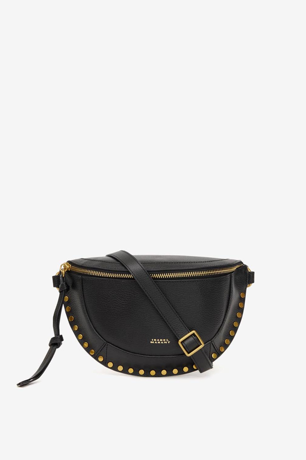 Skano belt bag in grained leather - Black - Woman - 1