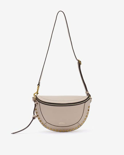 Skano belt bag in calfskin leather - Light beige - Woman - 11