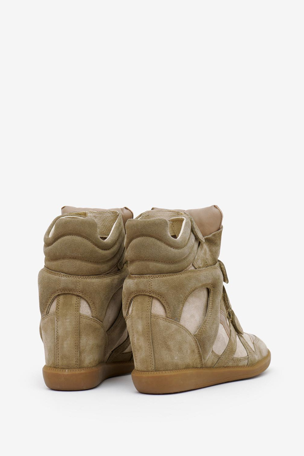 Bekett レザー製 プラットフォームスニーカー - Taupe - Woman - 2