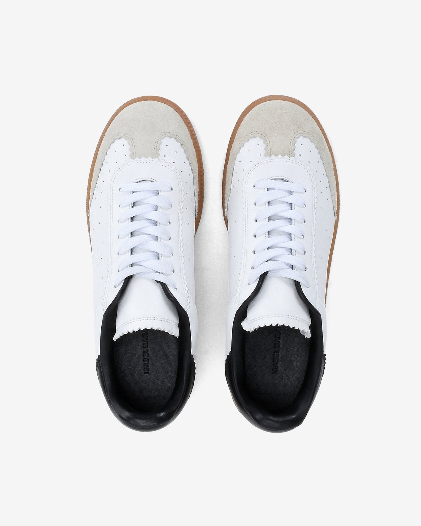 Bryce low-top leather sneakers - White - Woman - 2