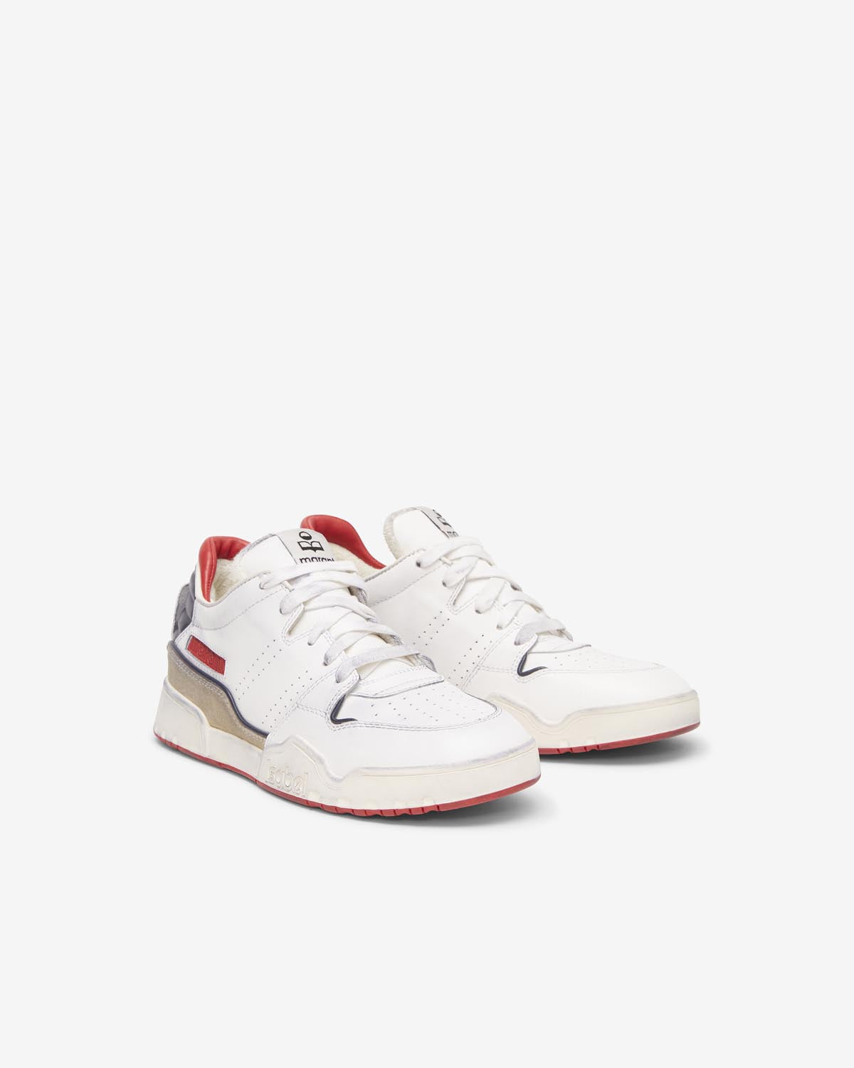 Sneaker emree aus kalbsleder - Blau - Woman - 2