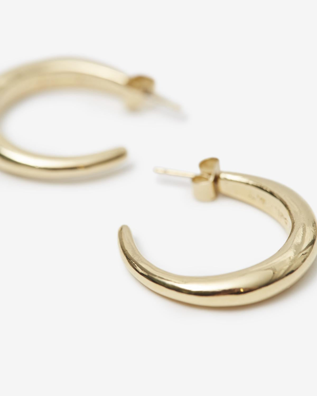 Ring earrings Woman Gold 2