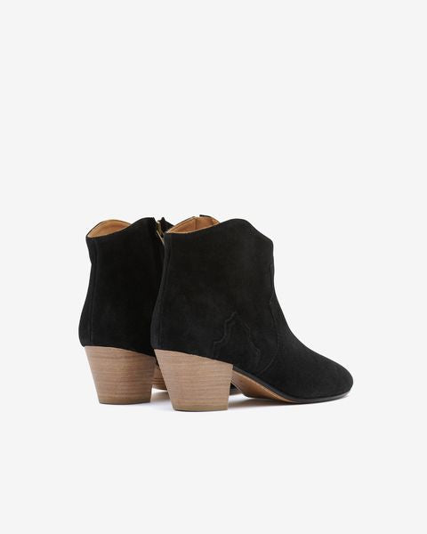 Botas bajas dicker Woman Negro lavado 3