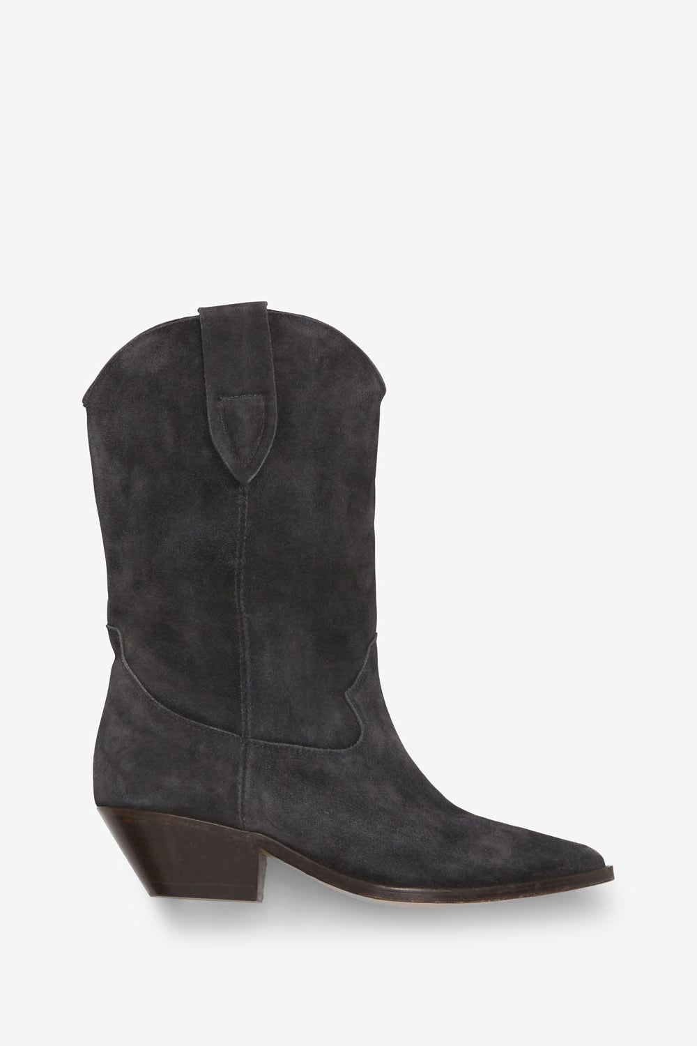 Cowboystiefel duerto aus kalbs-veloursleder - Schwarz gewaschen - Woman - 1