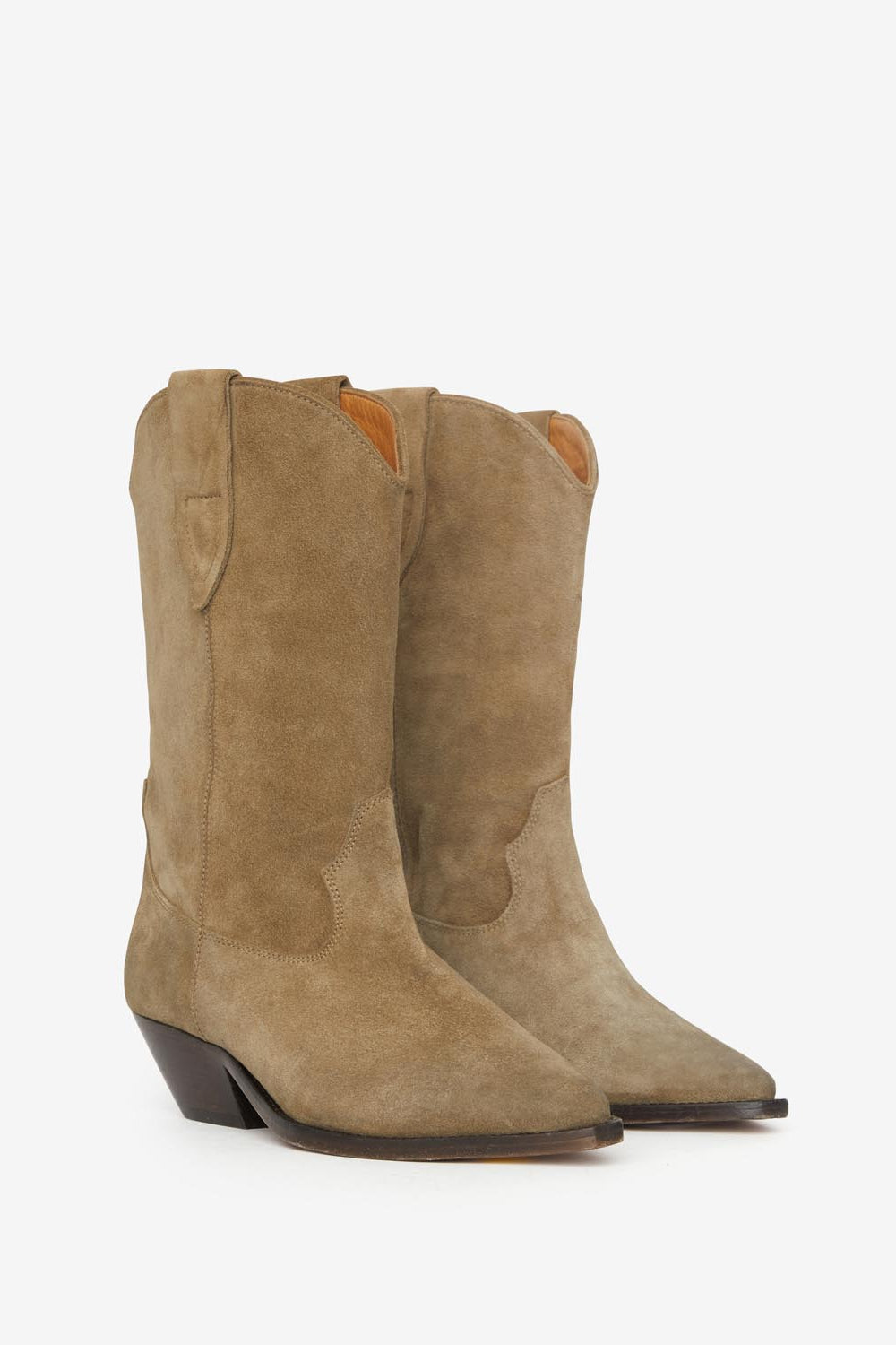 Duerto カーフスエードレザー製 サンティアゴブーツ - Taupe - Woman - 3