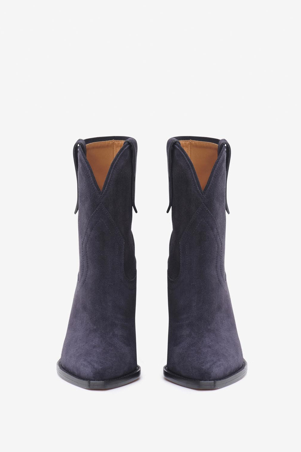 Stivali da cowboy con tacco leyane - Nero lavato - Woman - 4