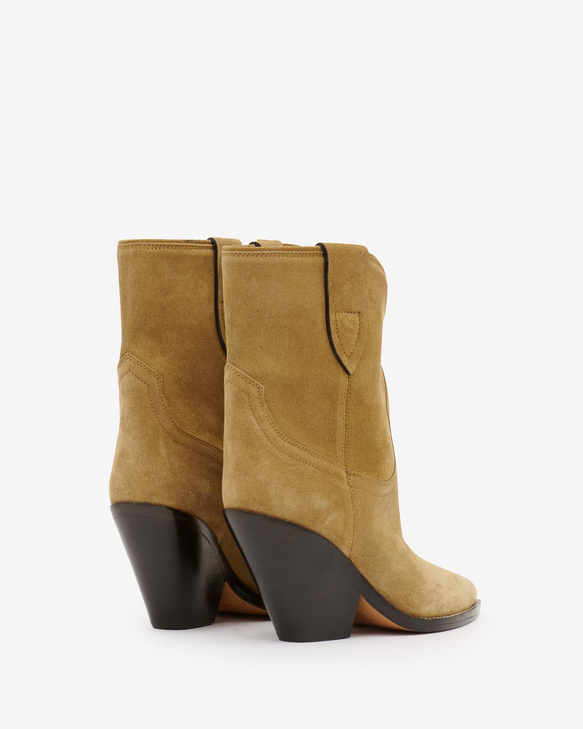 Leyane low boots Woman Taupe 2