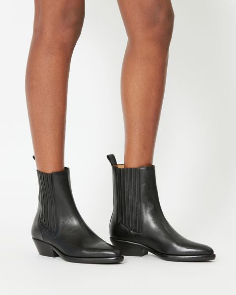 Delena low boots Woman Black 4
