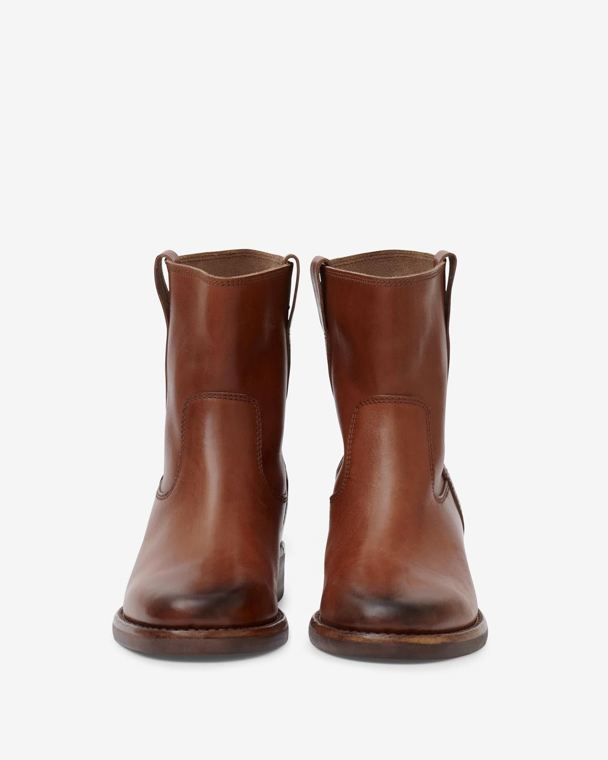 Susee low boots Woman Cognac 4