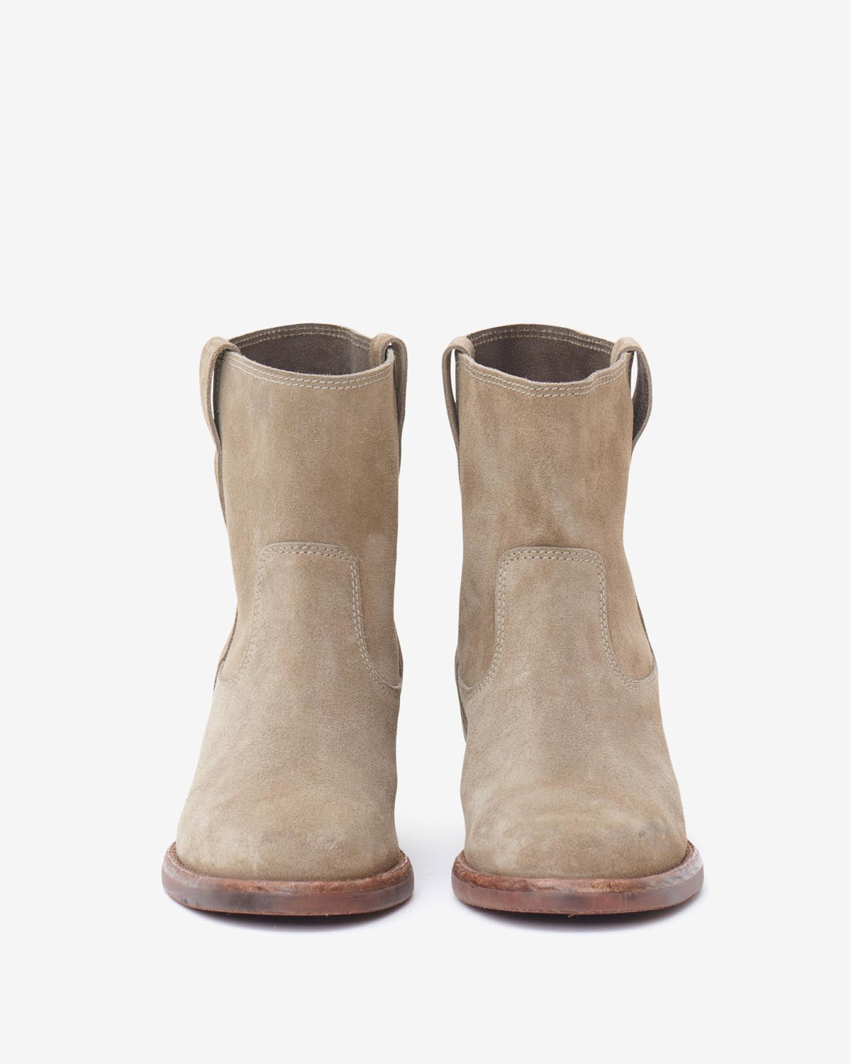 Susee stivaletti in pelle - Taupe - Woman - 4