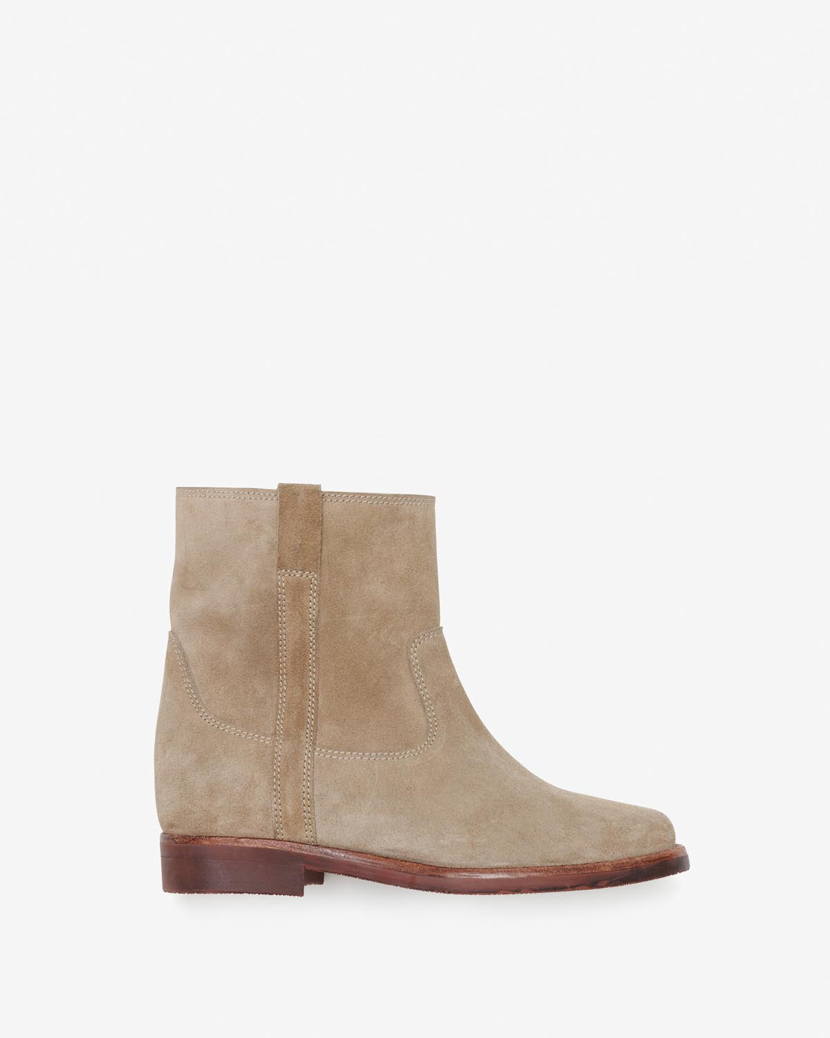 Susee low boots Woman Taupe 5