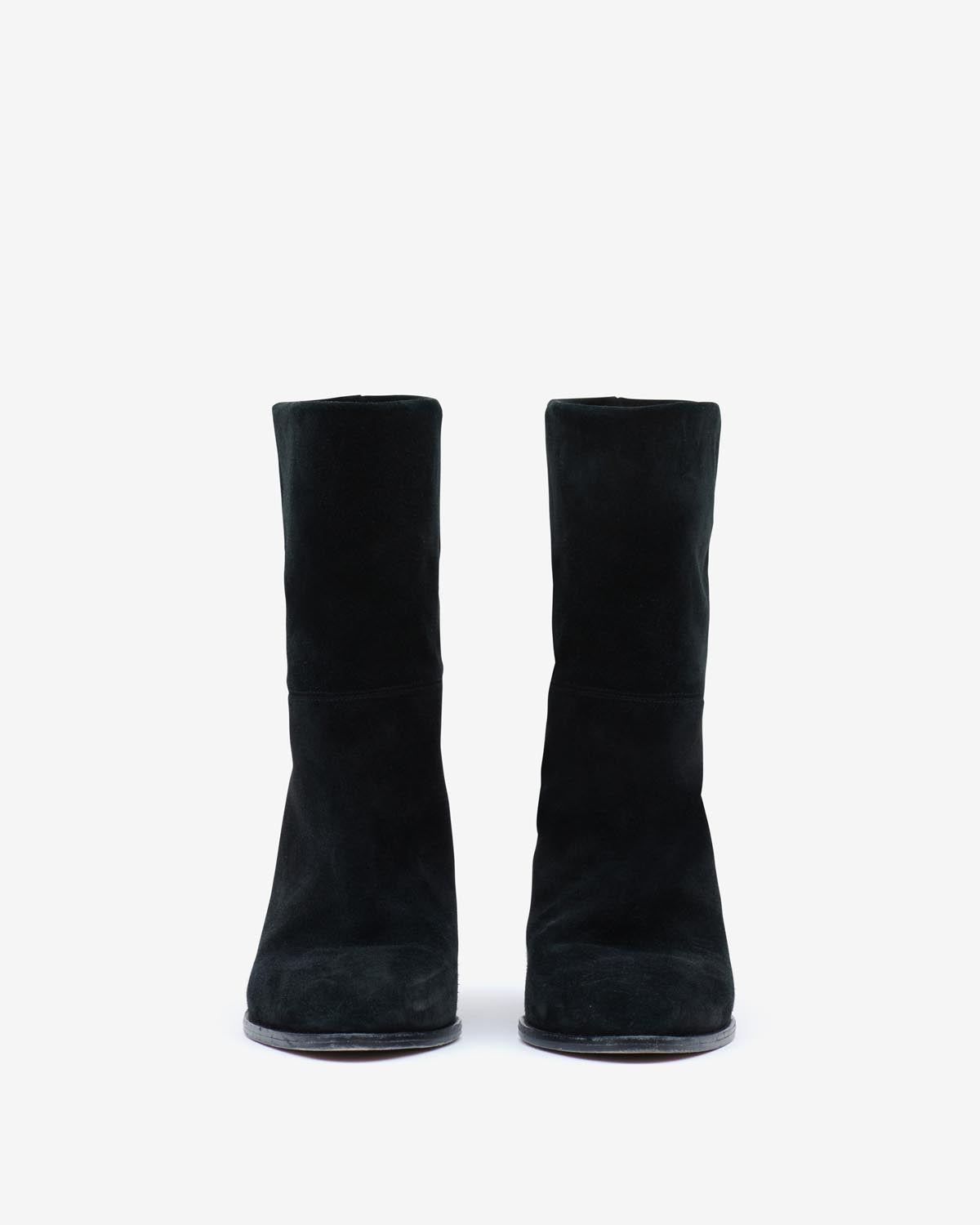Rouxa suede ankle boots - Black - Woman - 8