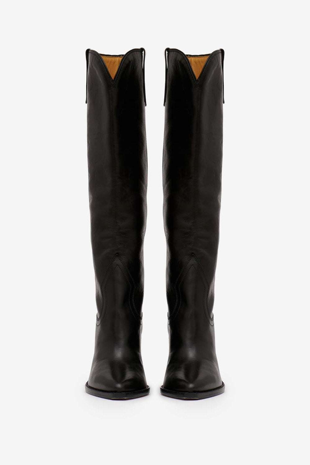 Bottes en cuir  lomero - Noir - Woman - 8