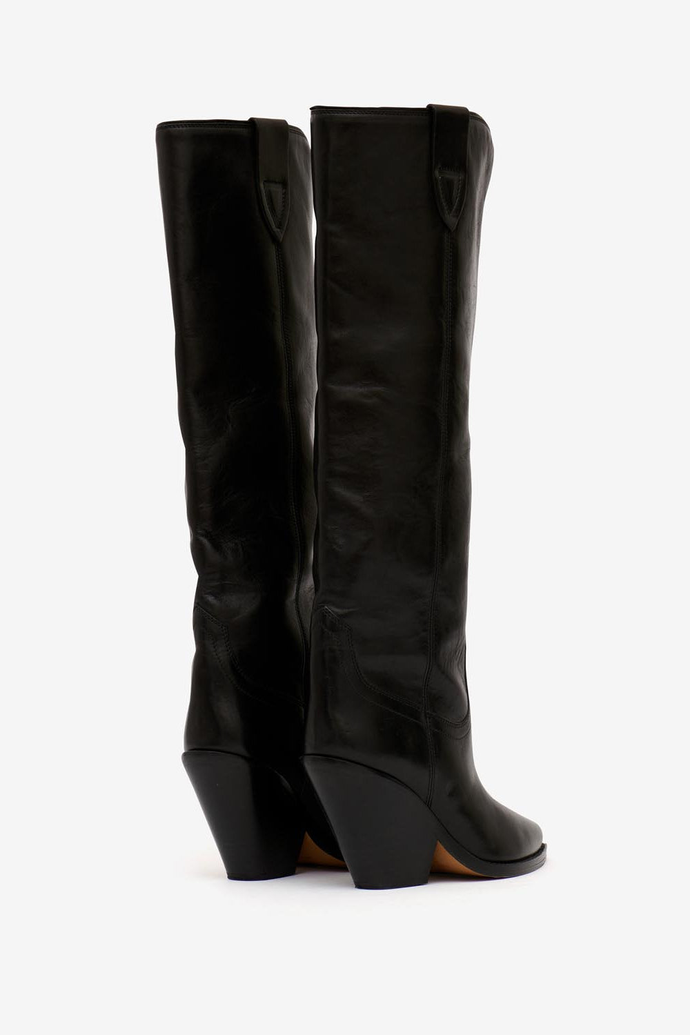 Bottes en cuir  lomero - Noir - Woman - 4