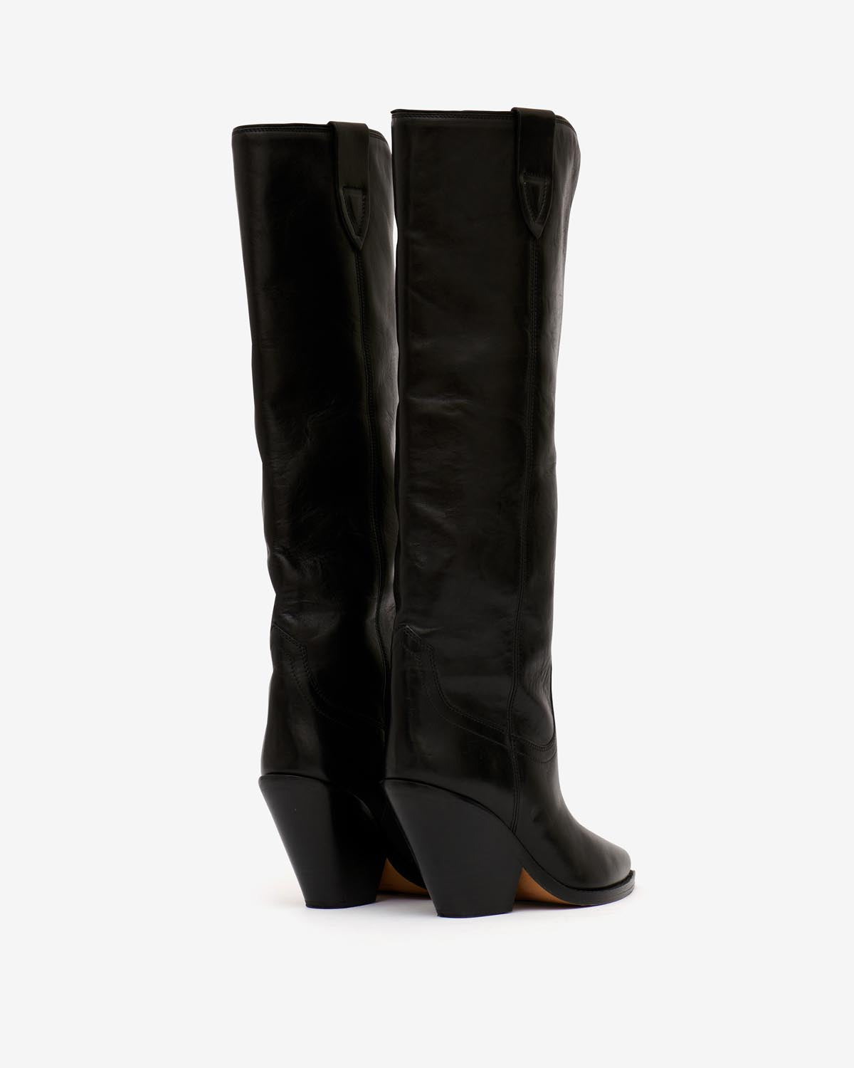 Bottes en cuir  lomero - Noir - Woman - 4