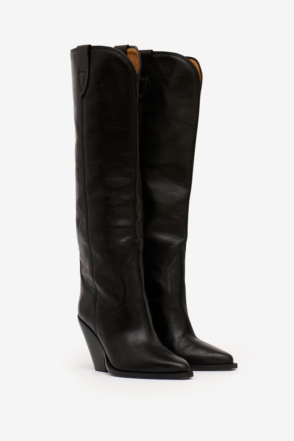 Bottes en cuir  lomero - Noir - Woman - 6