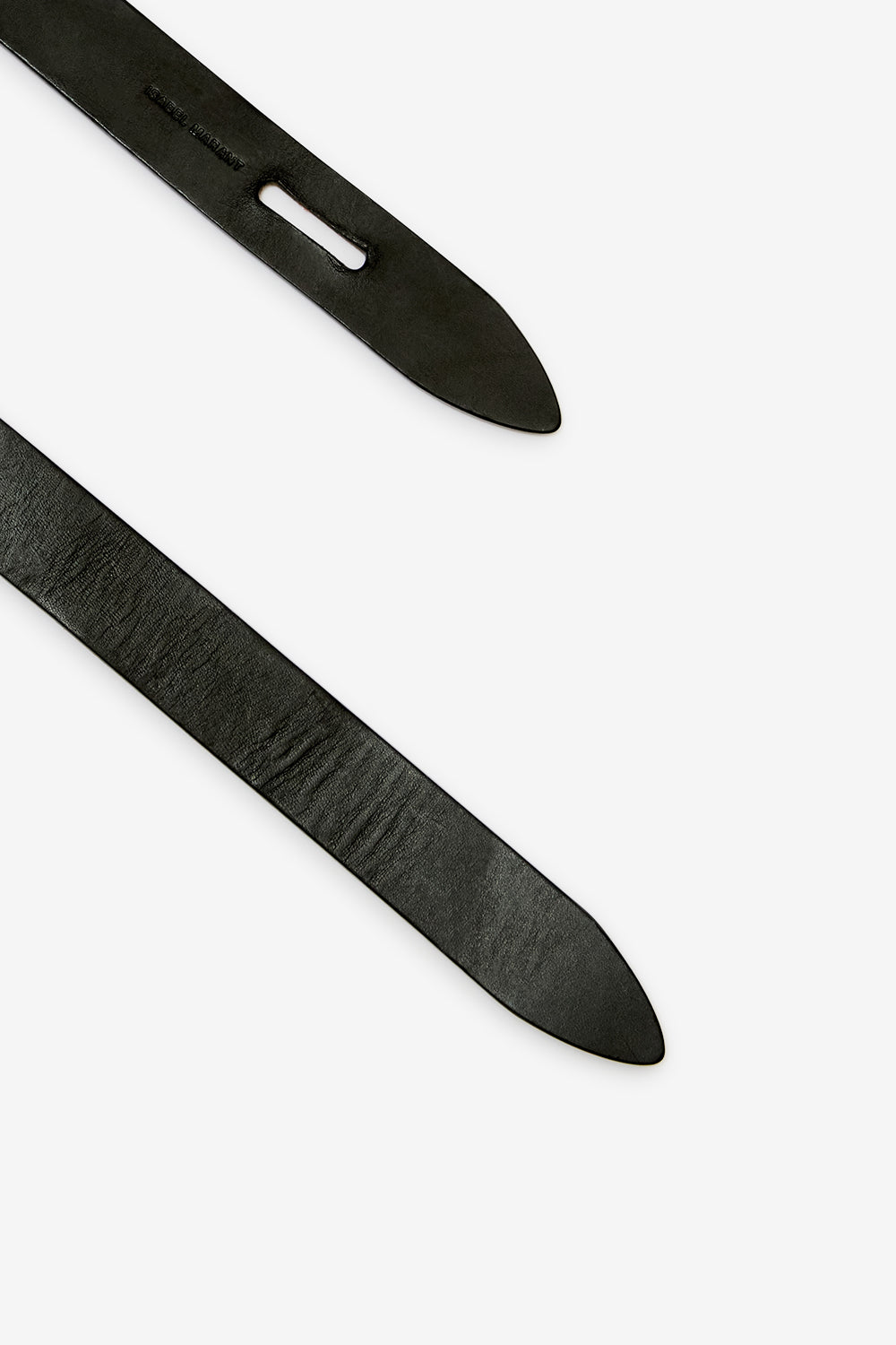 Lecce スムースレザー・ノットベルト - Black and natural - Woman - 4