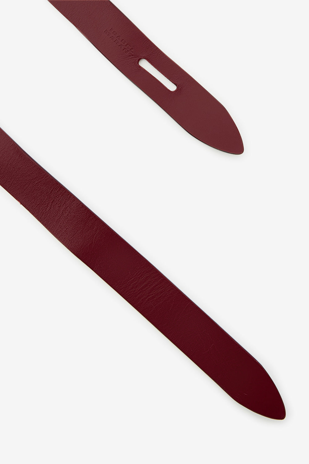 Lecce ツートンカラー ノットベルト - Burgundy-black - Woman - 3