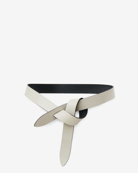 Lecce Belt Woman beige and black ISABEL MARANT Official online store