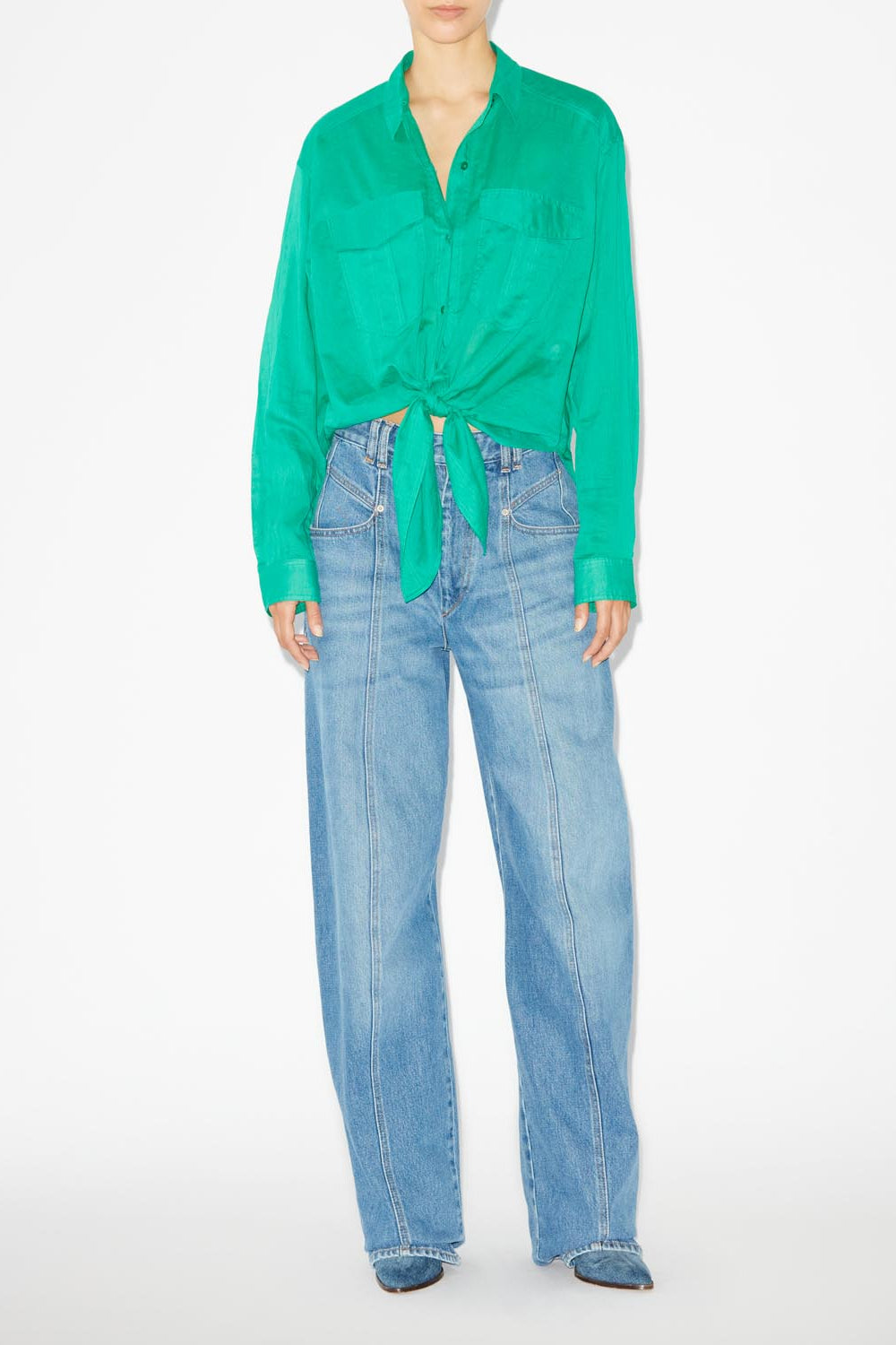 Nath shirt - Green - Woman - 4