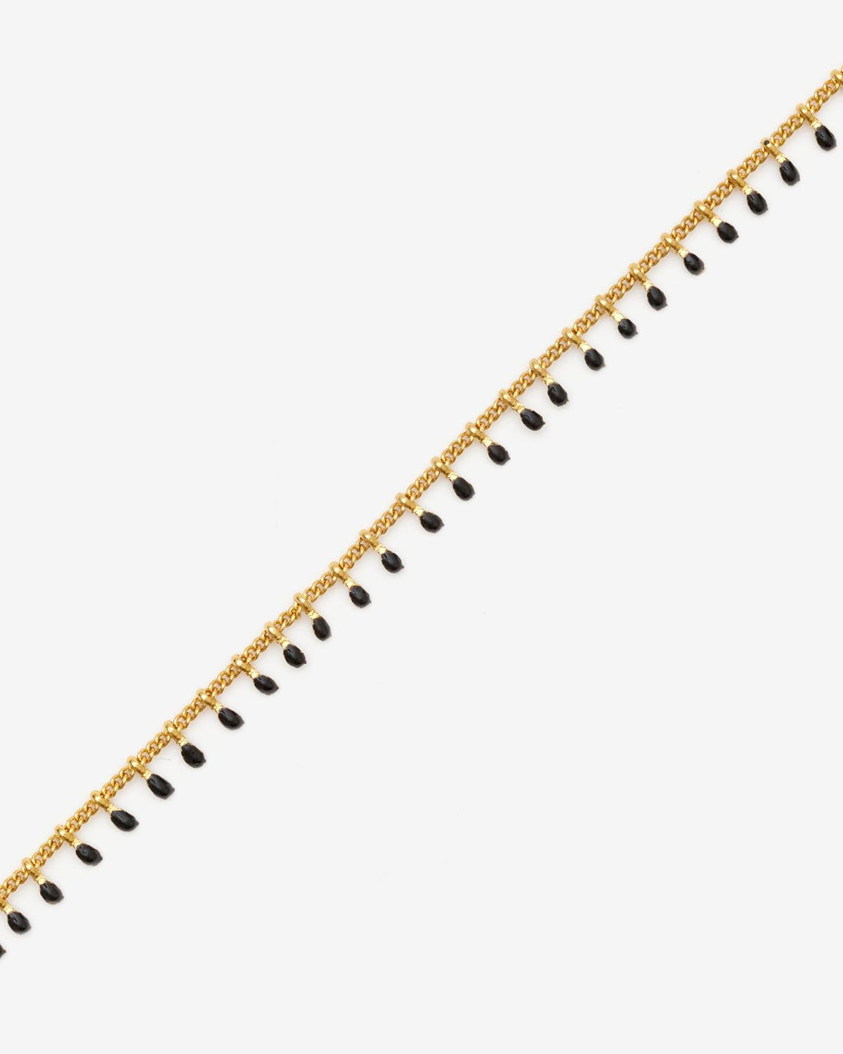 Collier à pampilles casablanca - Noir - Woman - 2