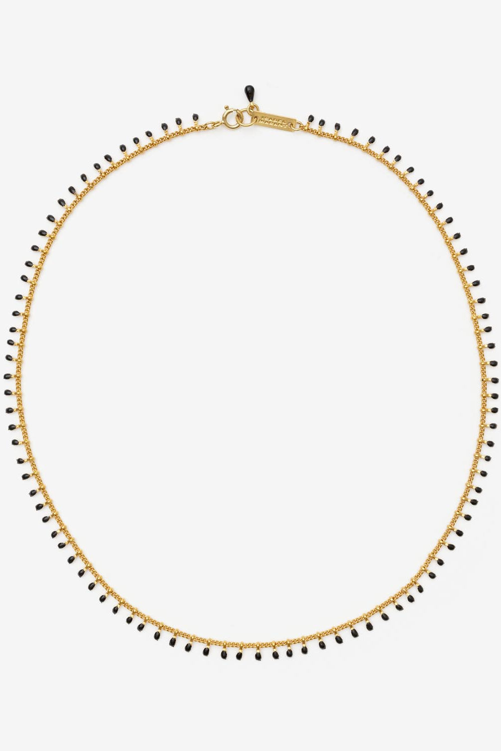 Casablanca tassel necklace - 검은색 - Woman - 1