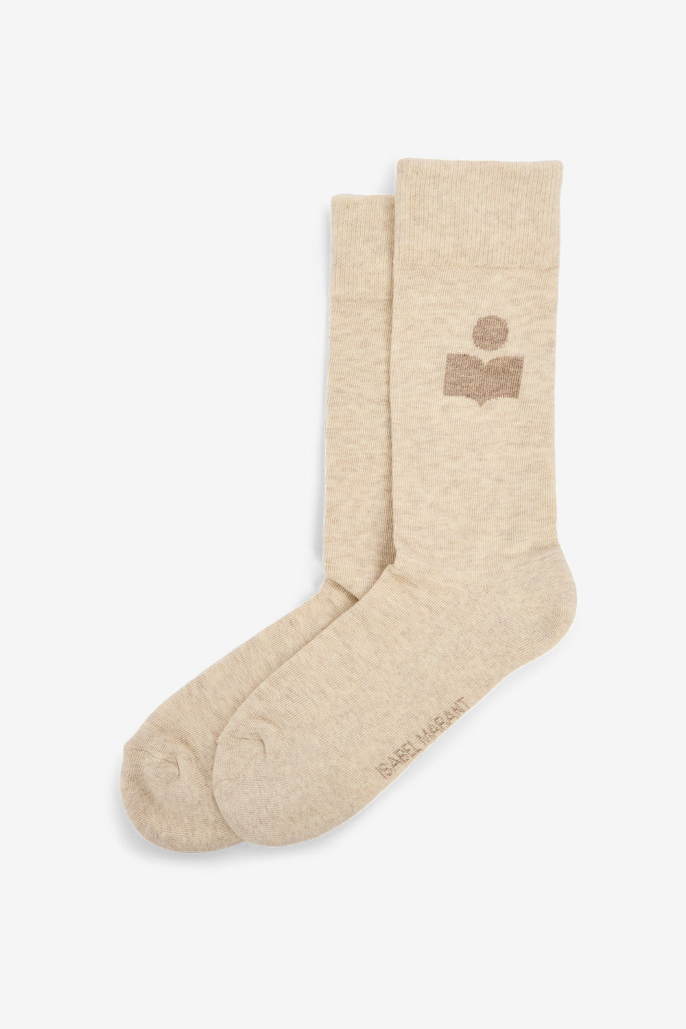 Socken siloki mit logo - Beige - Woman - 1
